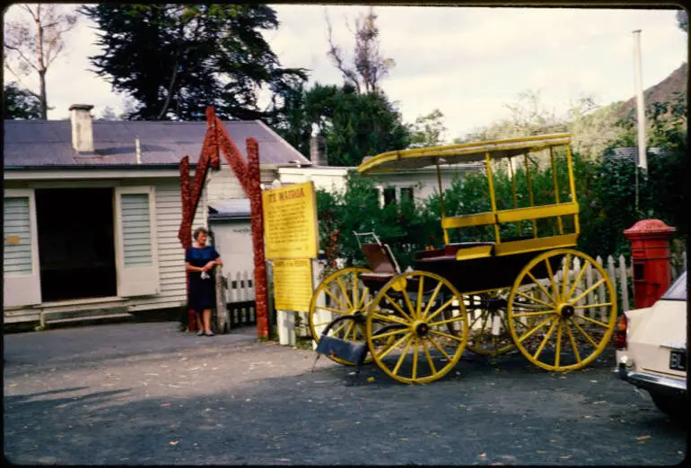 Image: Te Wairoa Buried Village, 1966