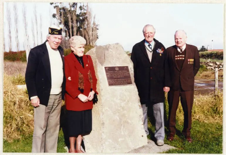 Image: United States war veterans, Papatoetoe, 1992