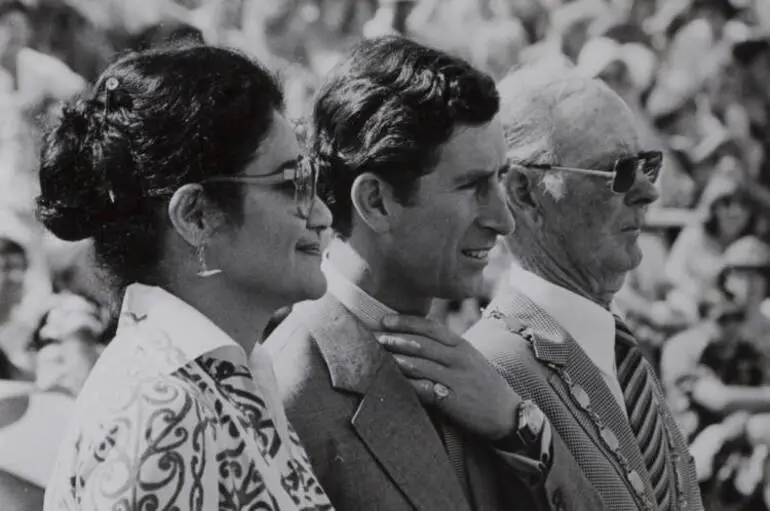 Image: A prince and his people, Pakuranga, 1981