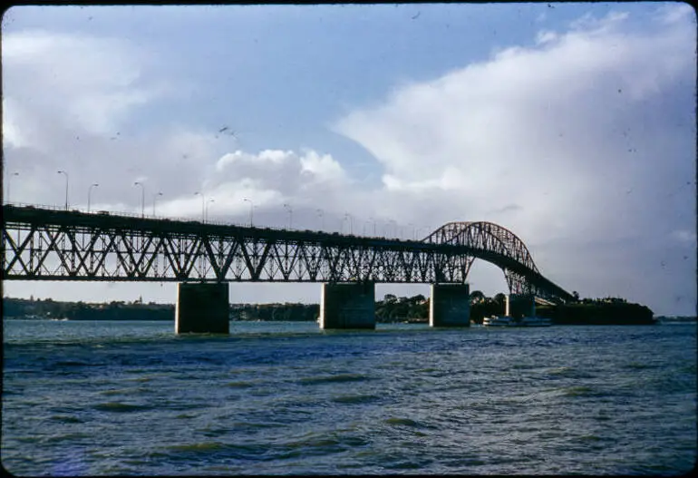 Image: Auckland Harbour Bridge, 1959