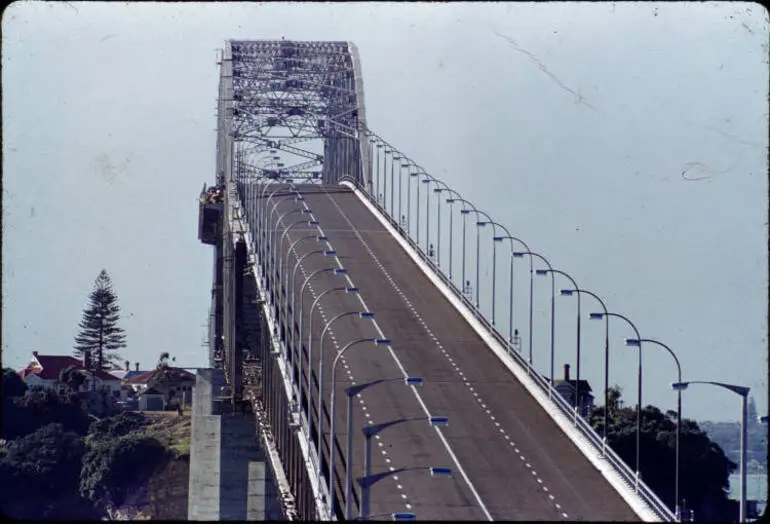 Image: Auckland Harbour Bridge, 1959
