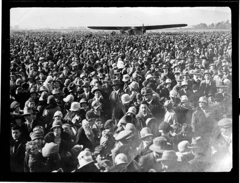 Image: Charles Kingsford Smith's Southern Cross, Wigram, 1928