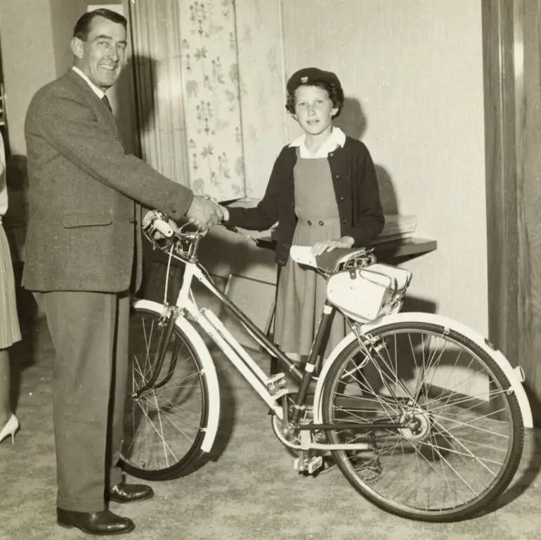 Image: Prize bicycle, Ōtāhuhu, 1963