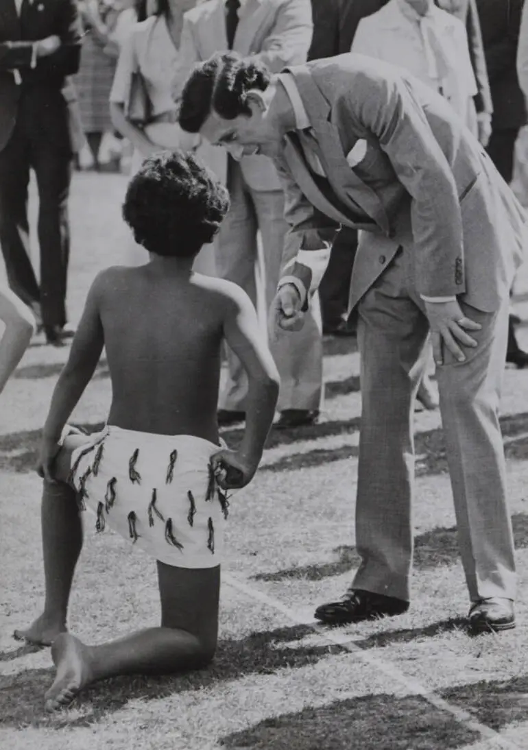 Image: Prince accepts a challenge, Pakuranga, 1981