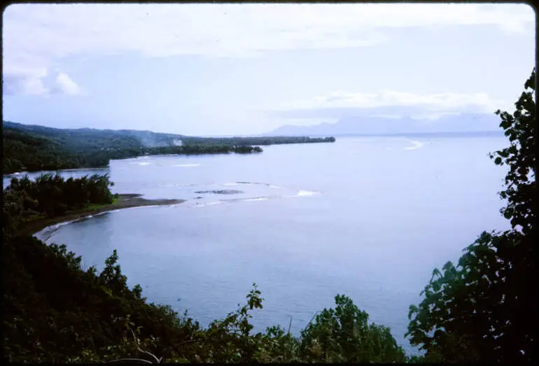 Image: Coastline in Tahiti, 1964