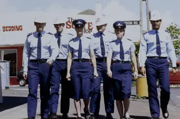 Image: Police recruits, Ōtāhuhu, 1988.