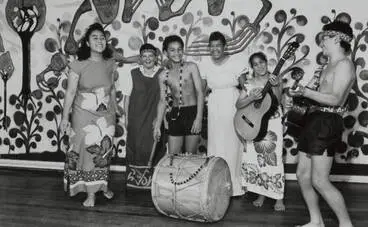 Image: School music festival, Otara, 1988.