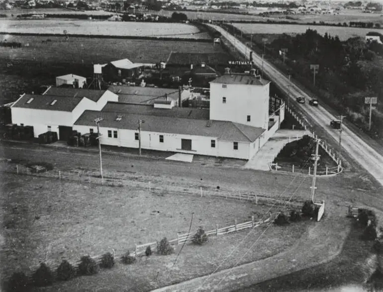 Image: Waitemata Brewery, Ōtāhuhu, ca 1929.