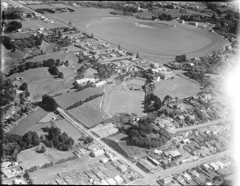 Image: New Plymouth from the air.