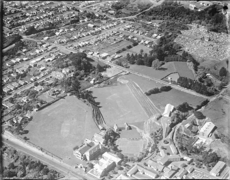 Image: New Plymouth from the air.