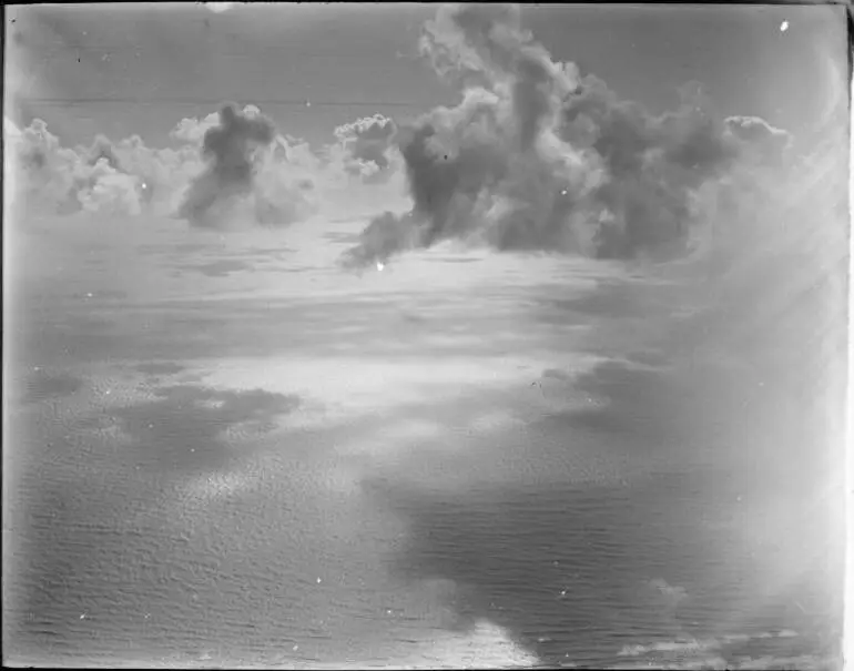 Image: Tasman Sea and cloudscape from the air