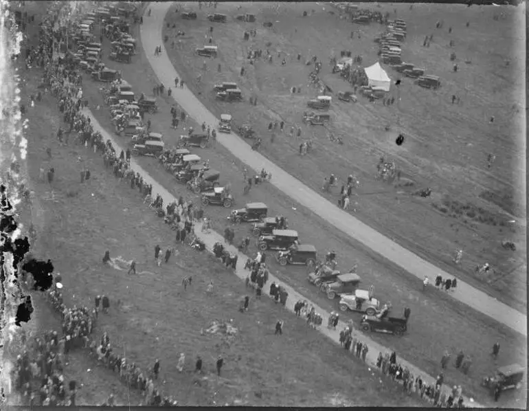 Image: Wigram Aerodrome from the air