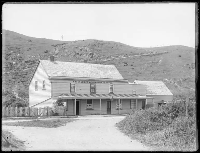 Image: Johnsonville Hotel, Wellington, ca 1889