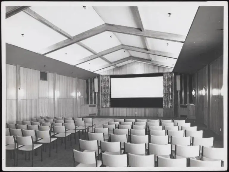 Image: The picture theatre at Waitangi Hotel