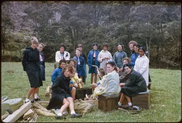 Image: Girl Guides Summer camp, Ness Valley, 1964