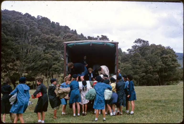 Image: Girl Guides Summer camp, Ness Valley, 1964