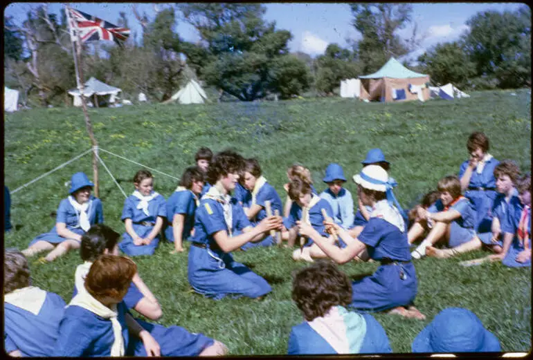 Image: Girl Guides, Division Patrol Camp, 1962