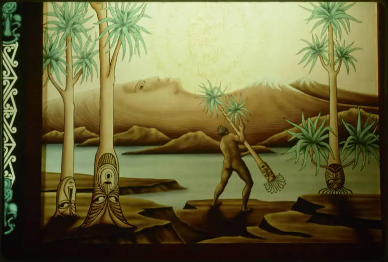 Image: Tāne planting trees