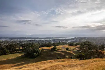 Image: View from Maungakiekie One Tree Hill looking south west, 2020