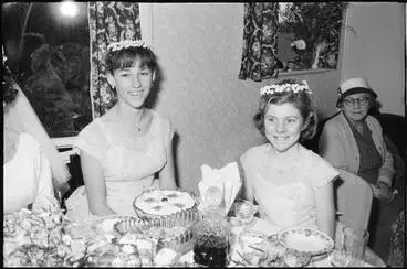 Image: Wedding Reception, Point England, 1960