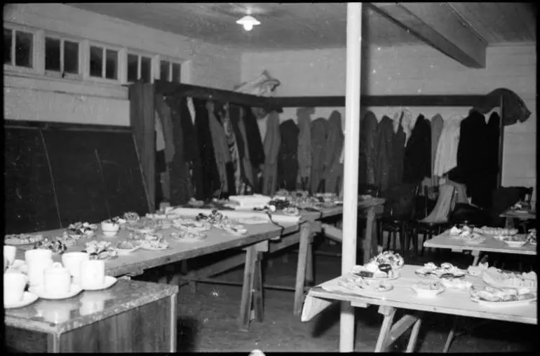 Image: Collins - 21st birthday party at Grotto Hall, Ponsonby, 1960