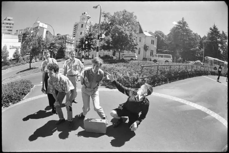 Image: 1990 Project photographers, Auckland Central, 1989