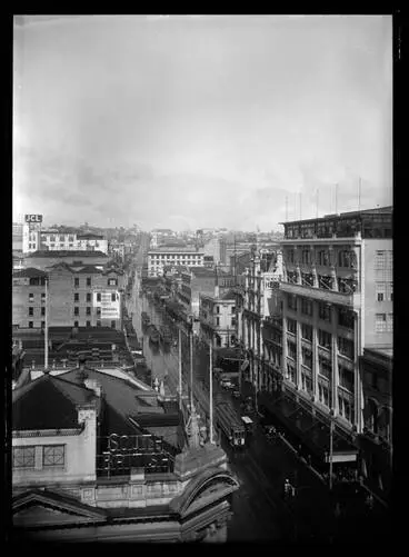Image: Queen Street, Auckland Central, 1927