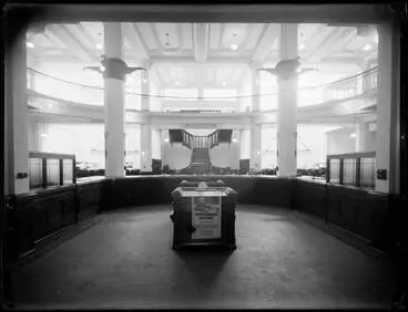 Image: New Zealand Insurance Company interior, 1917