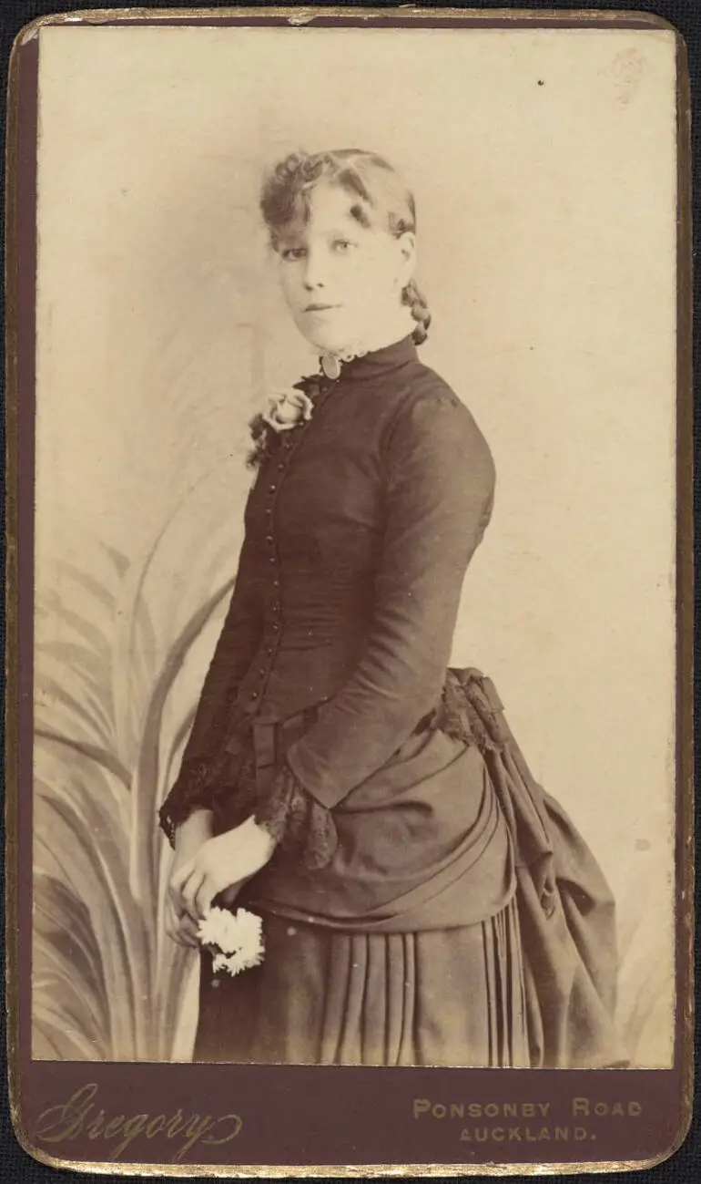 Image: Annie Heron, c1885