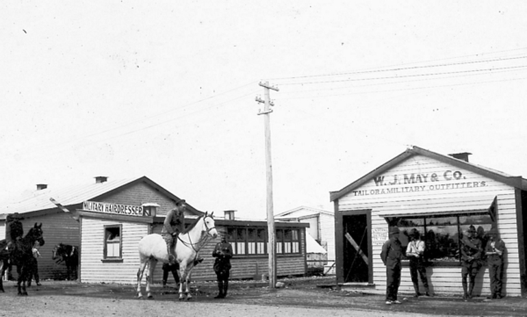 Image: Scene from main street in Featherston Camp