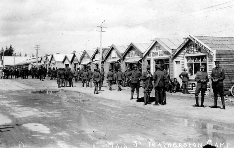 Image: Main Street, Featherston Camp