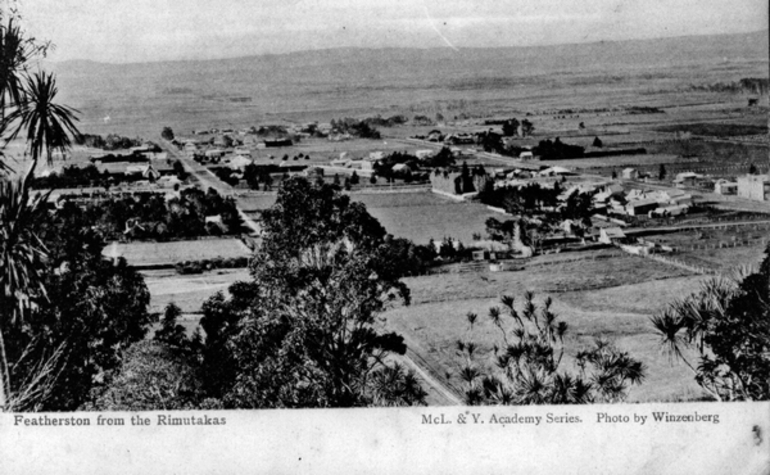 Image: Featherston from the Rimutakas