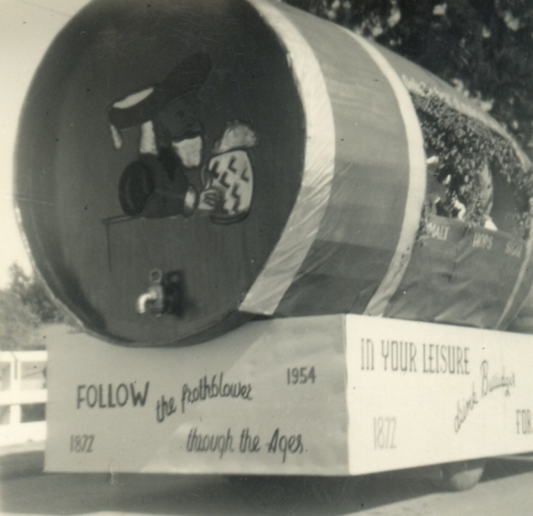 Image: Burridges float in Masterton Centennial Parade : digital images