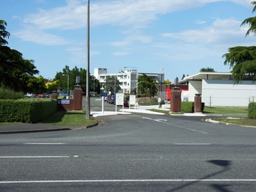 Image: Entrance to Masterton Hospital : digital image
