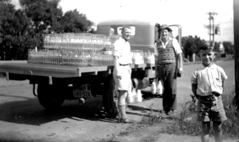 Image: Milk delivery