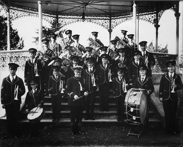 Image: Masterton Junior Band at band rotunda