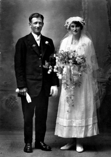 Image: Wedding of John MacKay and Connie McKay: Photograph