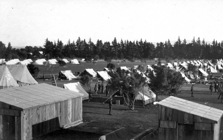 Image: Canvas Camp, Featherston Military Camp : photograph