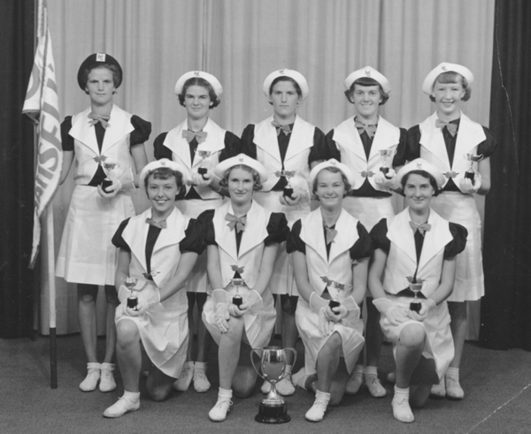 Image: Hansells Laboratories Marching Team : digital image