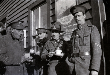 Image: Soldiers at Kaitoke Station : digital image