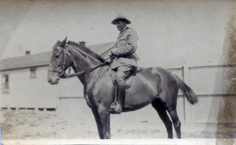 Image: Lt. Black, OMR, Featherston Camp : digital image