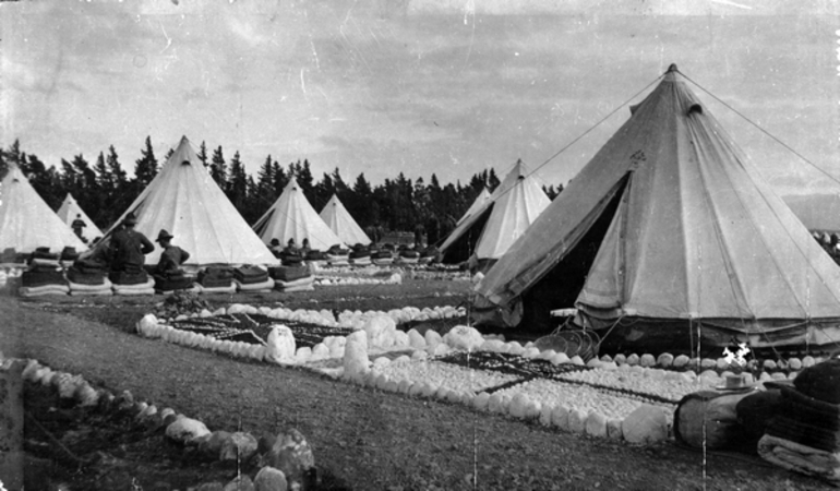 Image: C1 Camp, Tauherenikau Camp : photograph