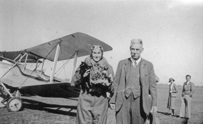 Image: Jean Batten and C.E. Daniell