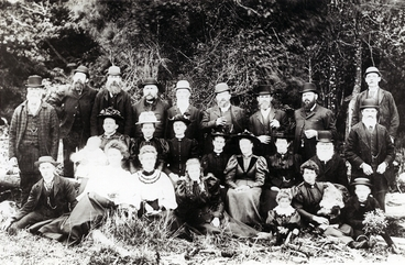 Image: Scandinavian settlers at Kopuaranga