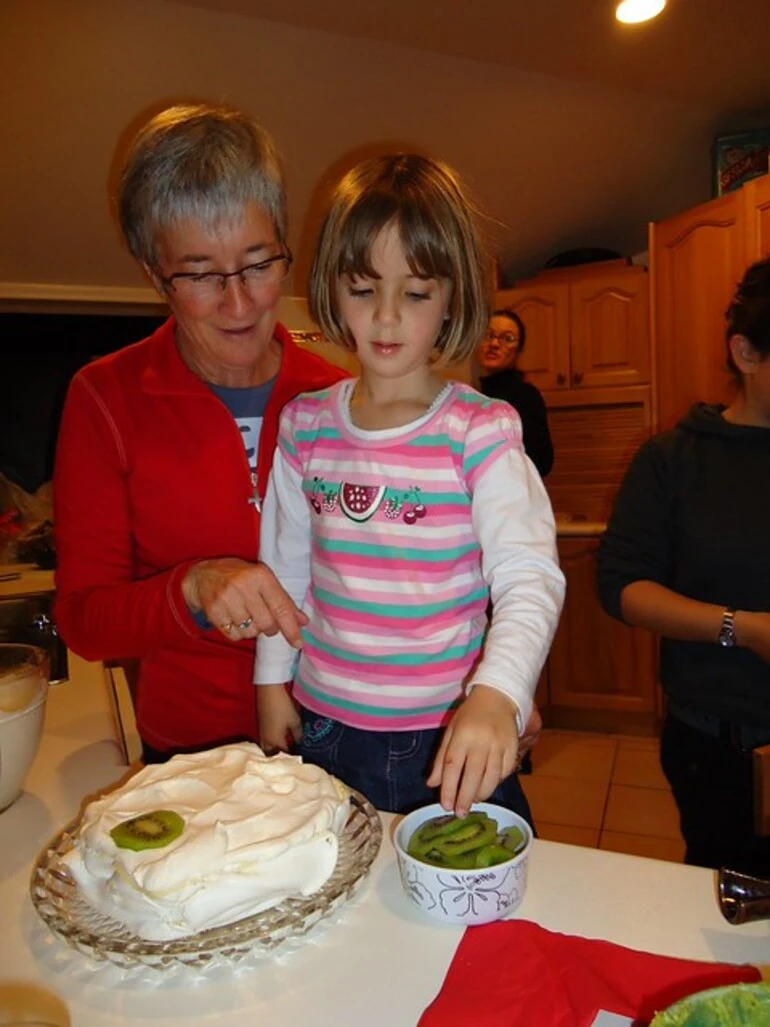 Image: Making Pavlova