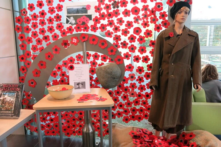 Image: Anzac Day display