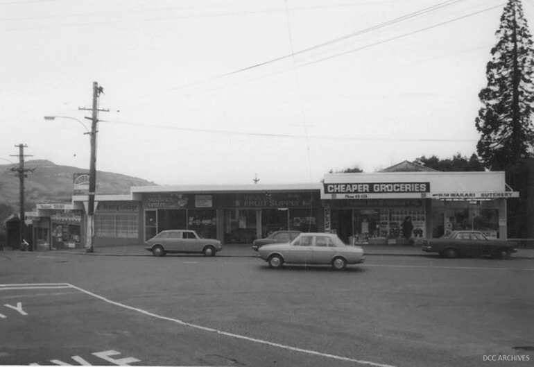 Image: Wakari Shops c1970s
