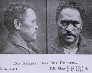 Image: Rua Kēnana, alias Rua Hepetipa : 1916 Police Gazette