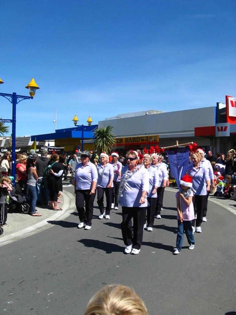 Image: New Brighton Christmas Parade Marchers