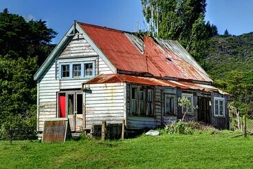 Image: Old school, Manaia, Coromandel, New Zealand